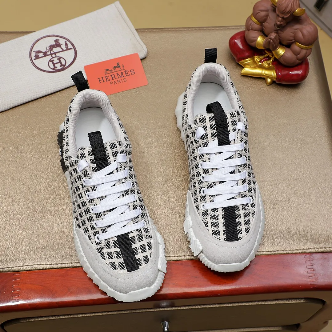 Men's shoes 💰400💰【HERMES】hot-selling men's shoes counter original items! The world's top brands...Luxury quality...//Fashion and high-end footwear 👍💪🏻...give you a low-key luxury comfort experience👍. The upper is made of pure Italian imported first-layer cowhide... 🐑 Leather lining..., comfortable and breathable, high-end and classy... luxurious and noble!! .. OEM factory shipment [Hug] stall.. Original plate. color, code number 38--44